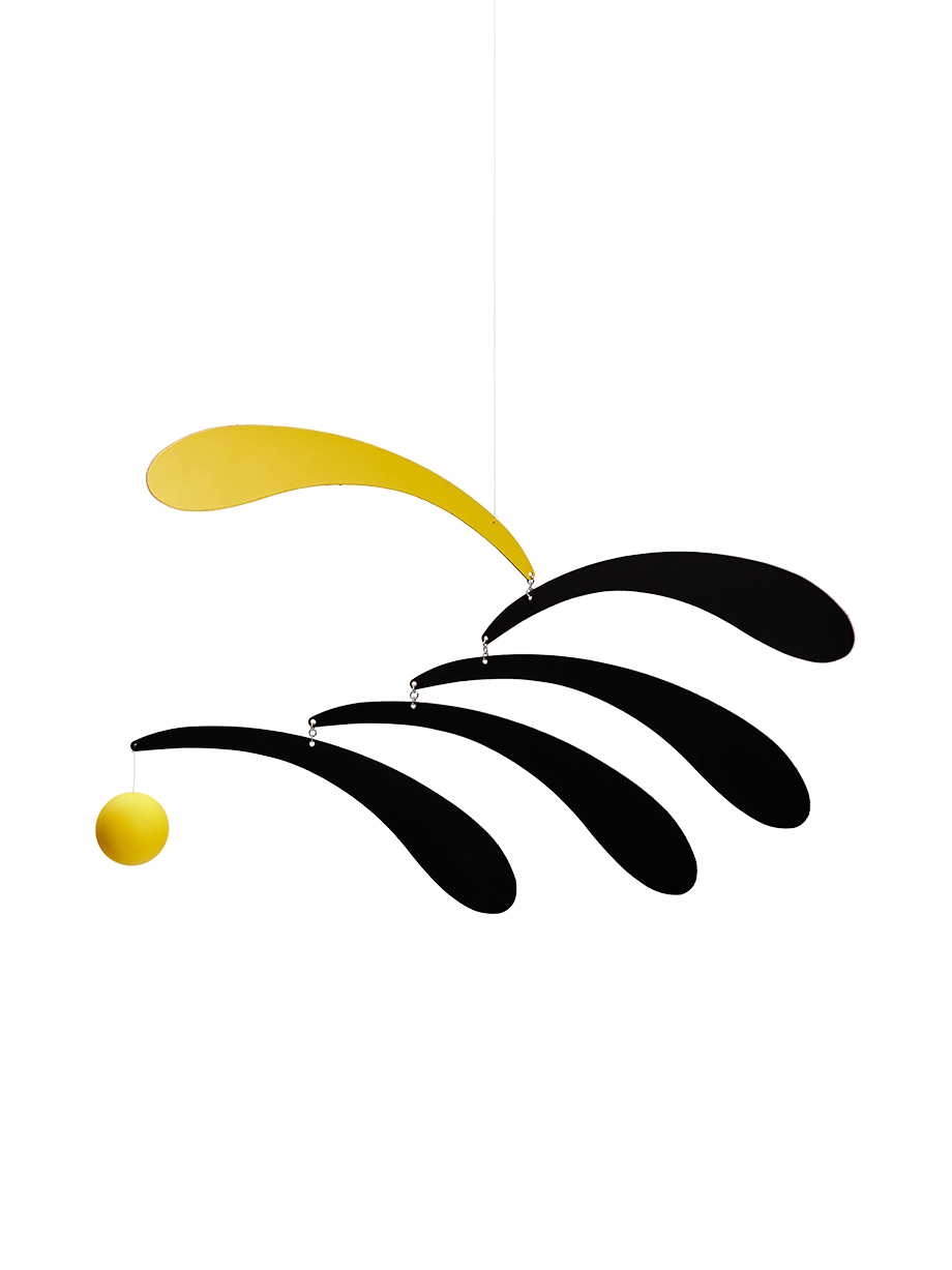 Flowing Rhythm | Yellow & Black