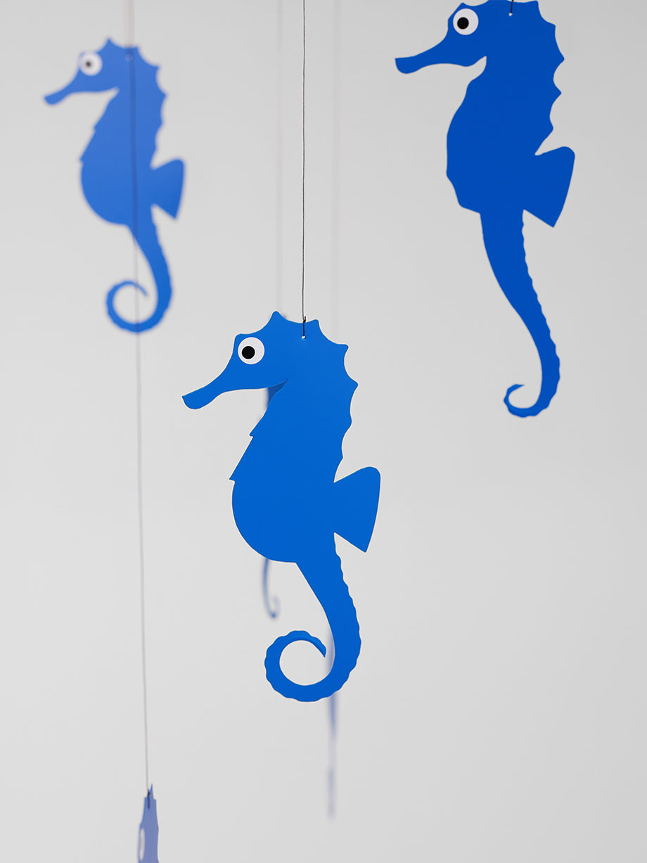 Sea Horse | Blue.