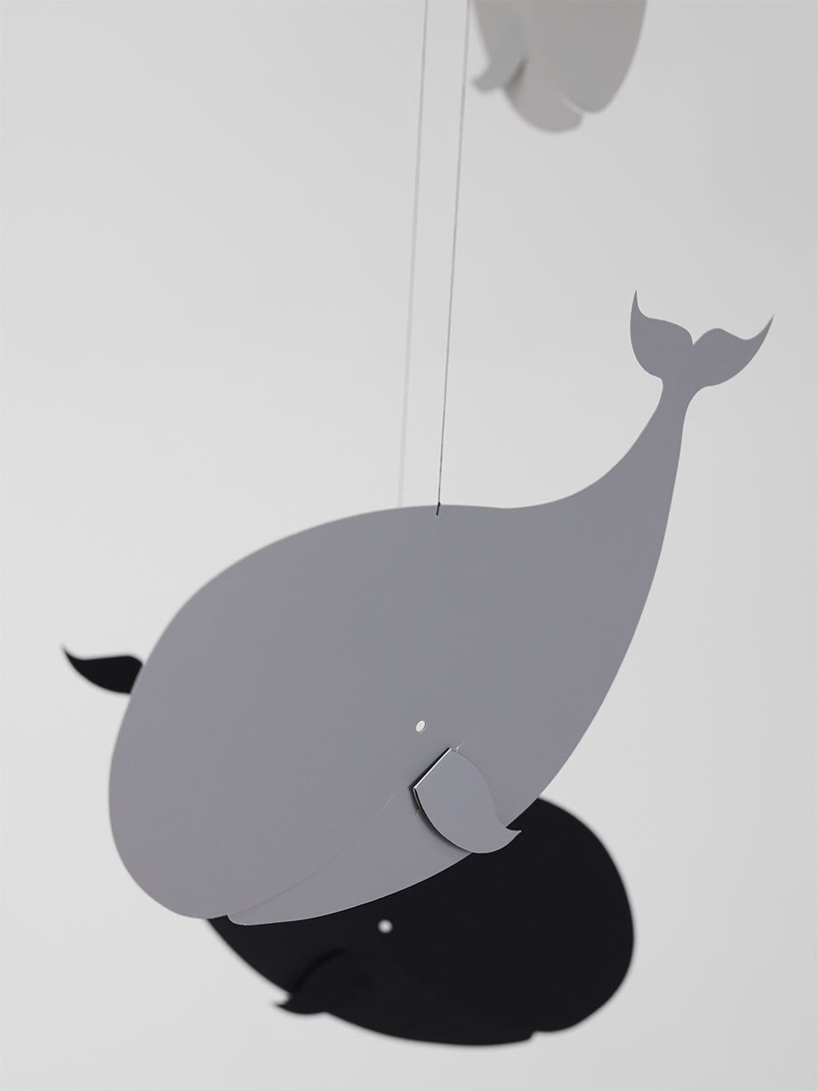 Happy Whales | Greyscale