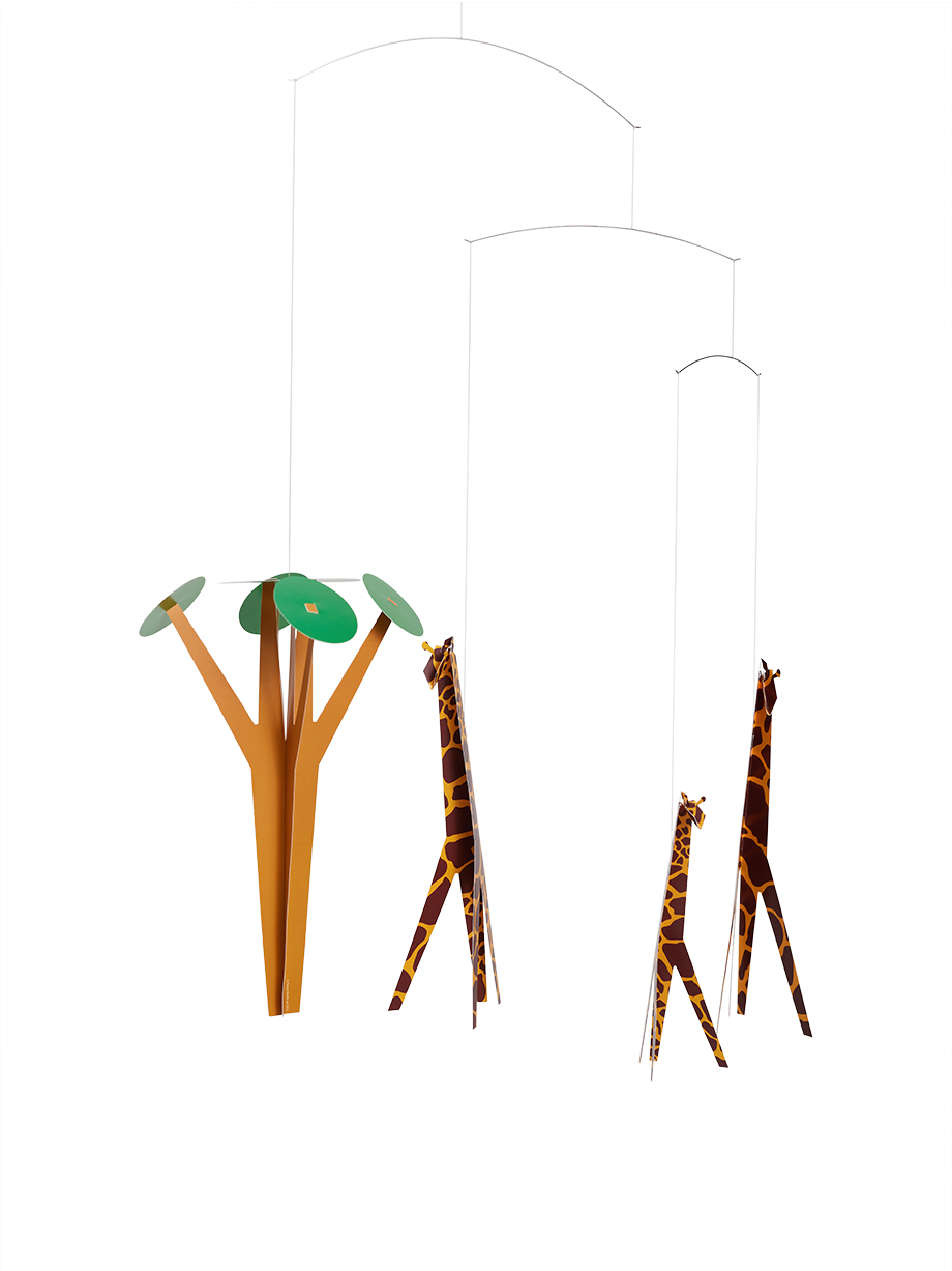 Giraffes on the Savannah