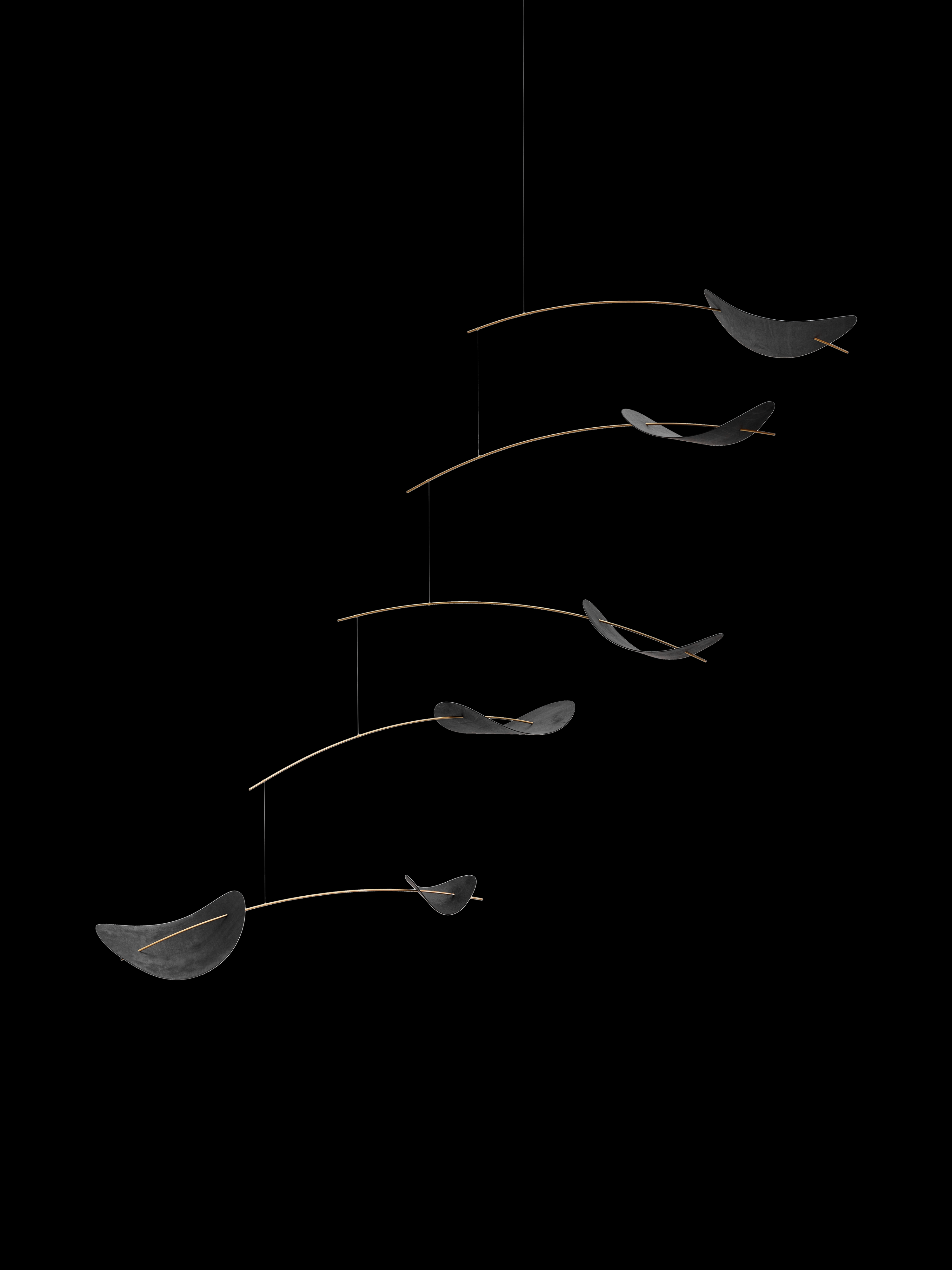 Drifting Clouds | Black | Size L