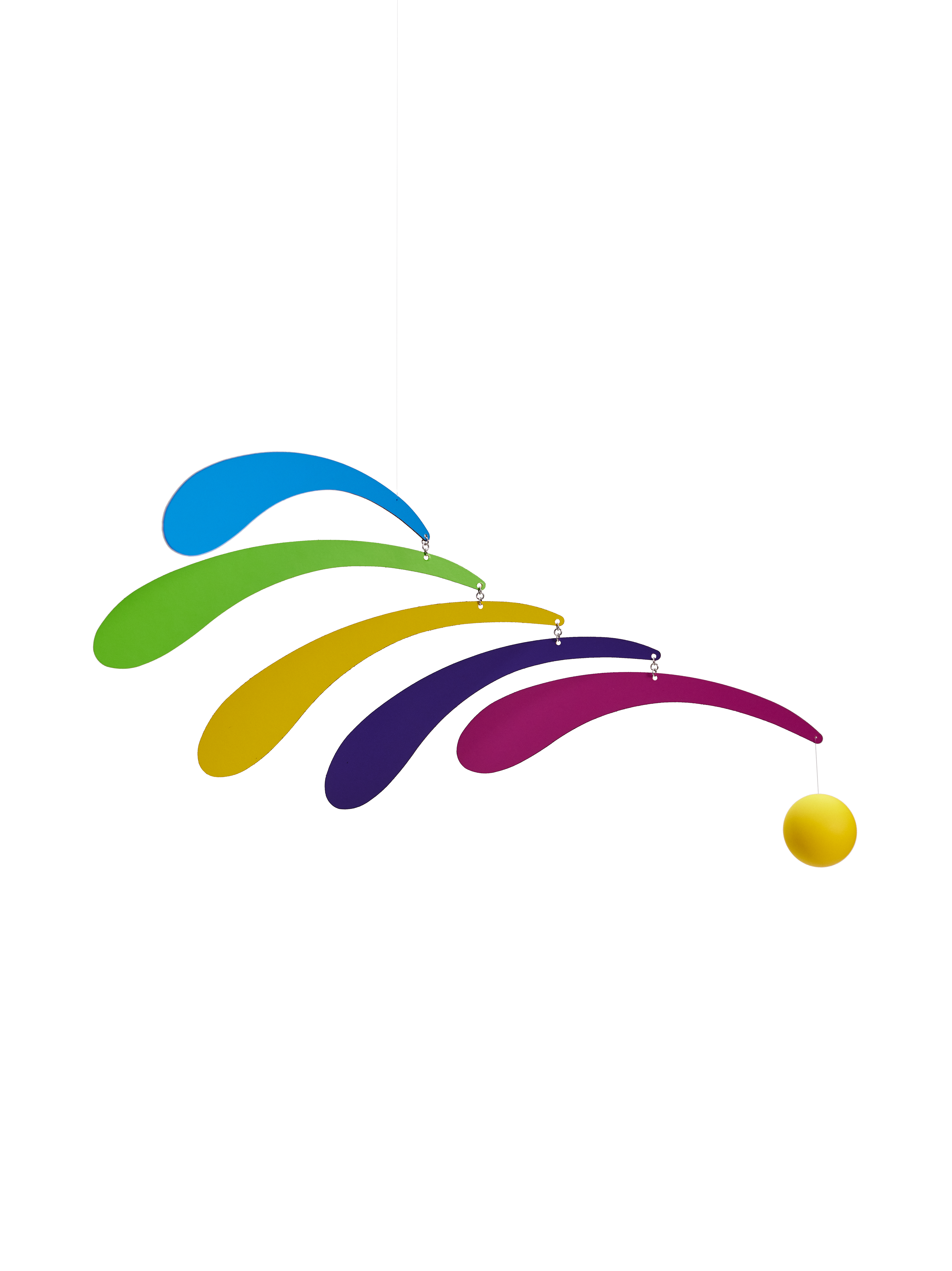 Flowing Rhythm | Rainbow & Black