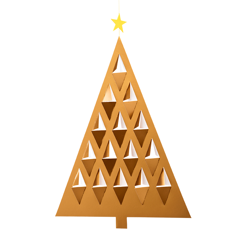 Prismas Tree | Gold