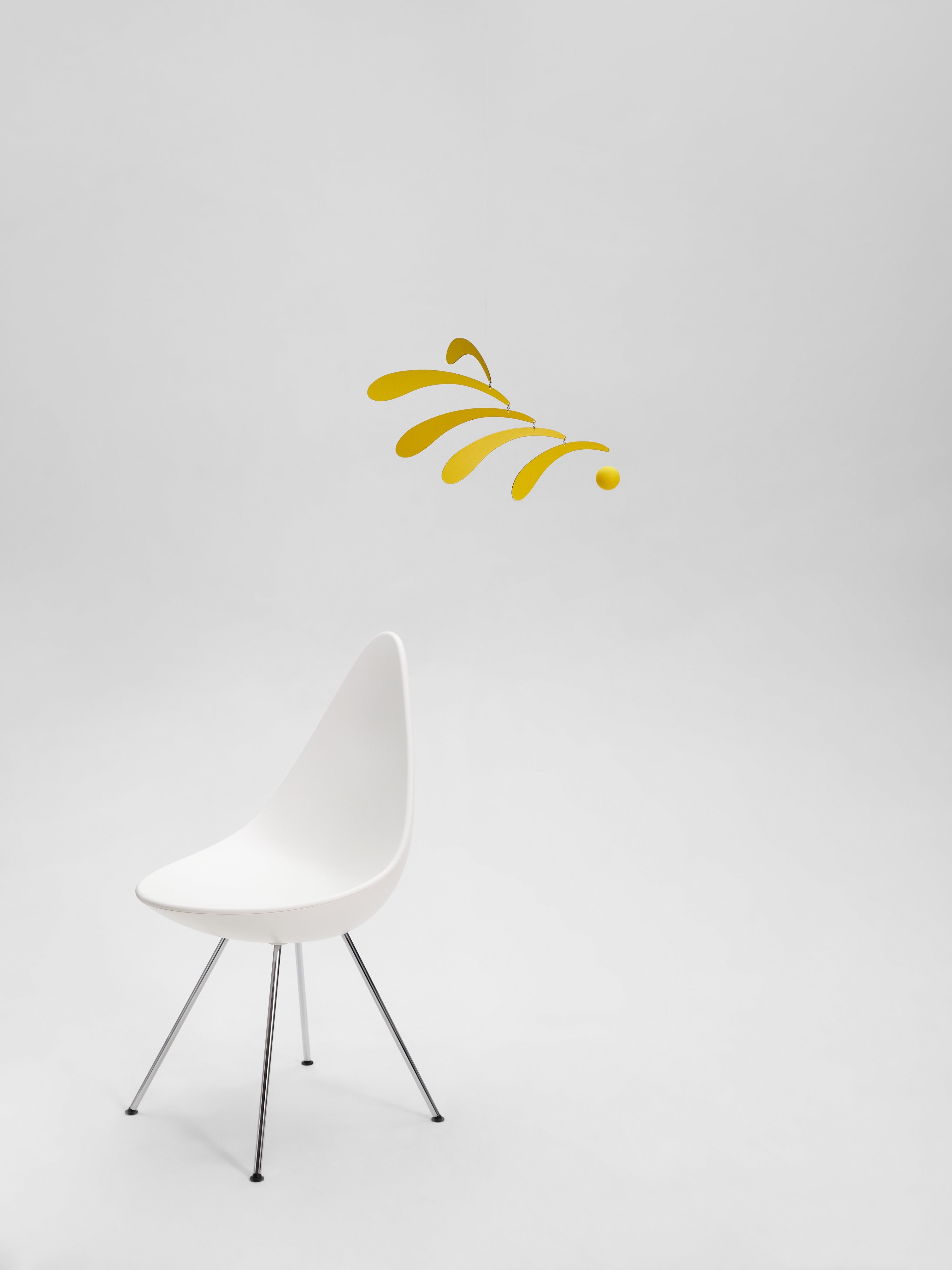 Flensted Mobiles | Flowing Rhythm | Yellow & Black