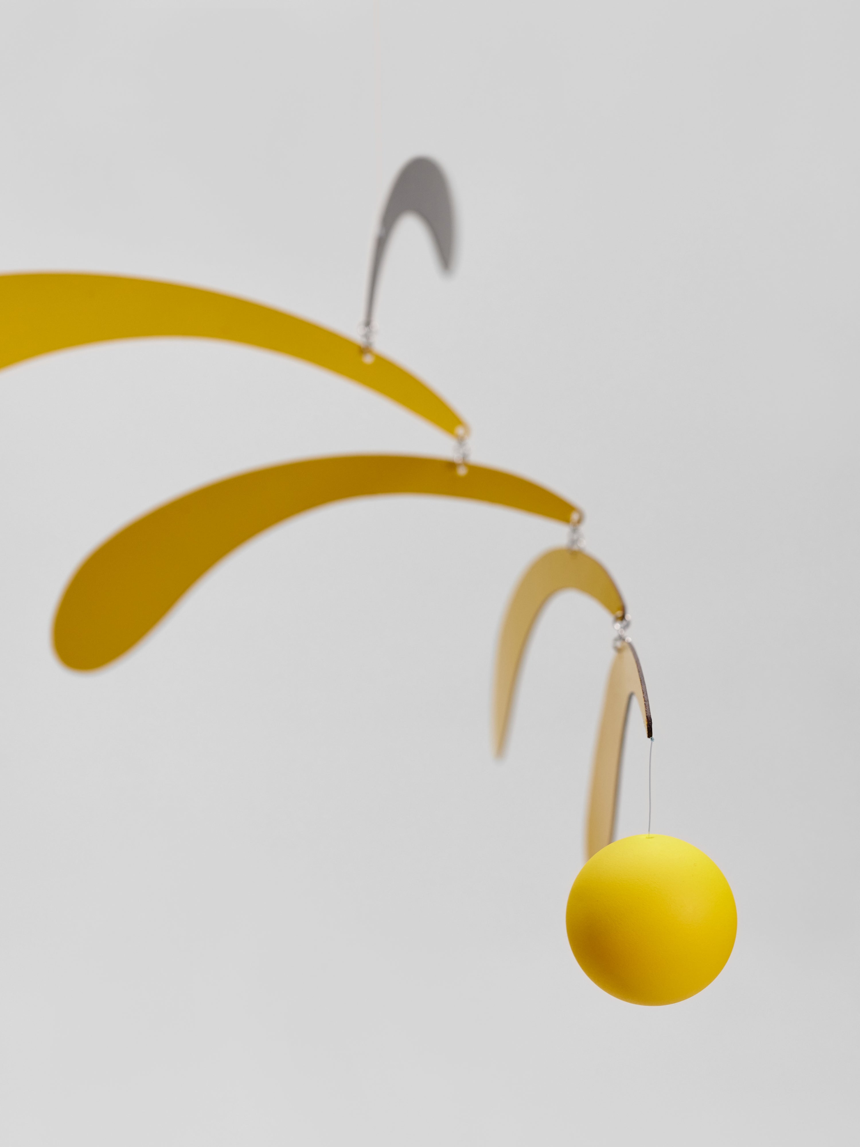 フレンステッドモビール Flowing Rhythm イエロー Flensted Mobiles | Flowing Rhythm | Yellow & Black