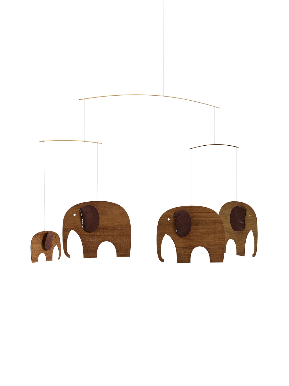 Elephant Herd 4 | Wood