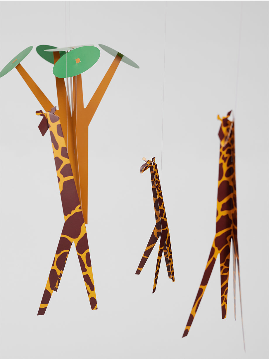 Giraffes on the Savannah