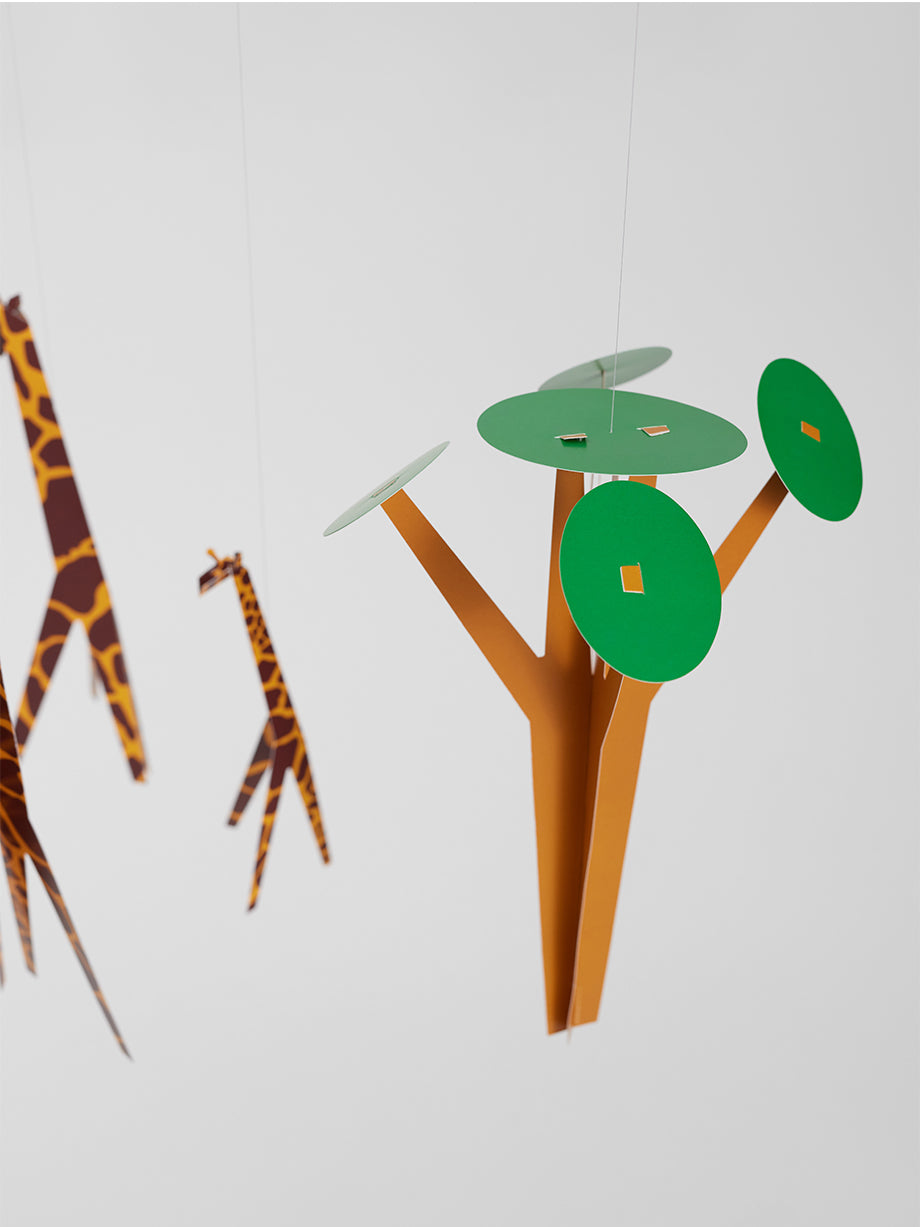 Giraffes on the Savannah