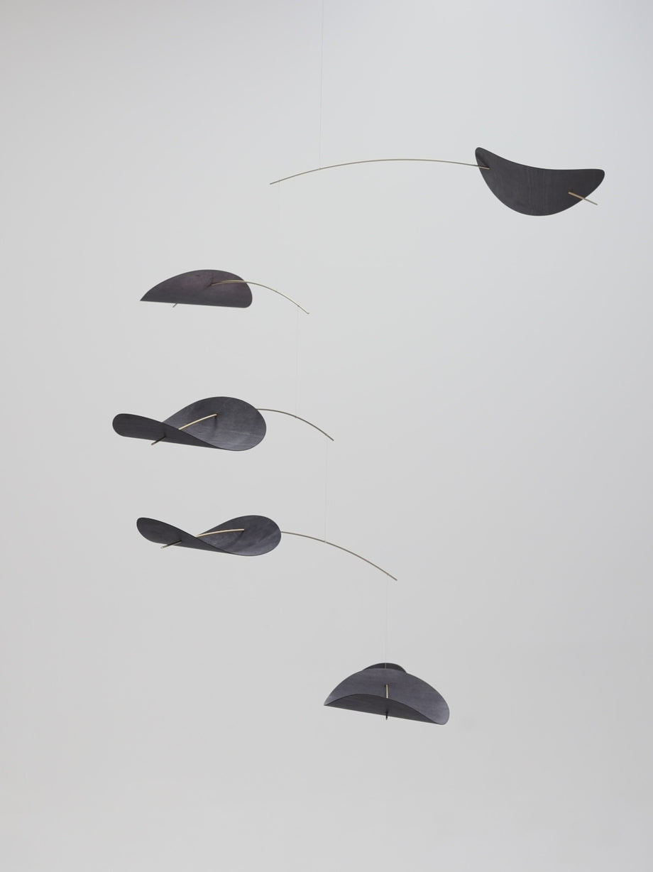 Flensted hanging art | Drifting Clouds | Black | Size L